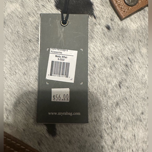 Myra cattle hide bag - Picture 5 of 5